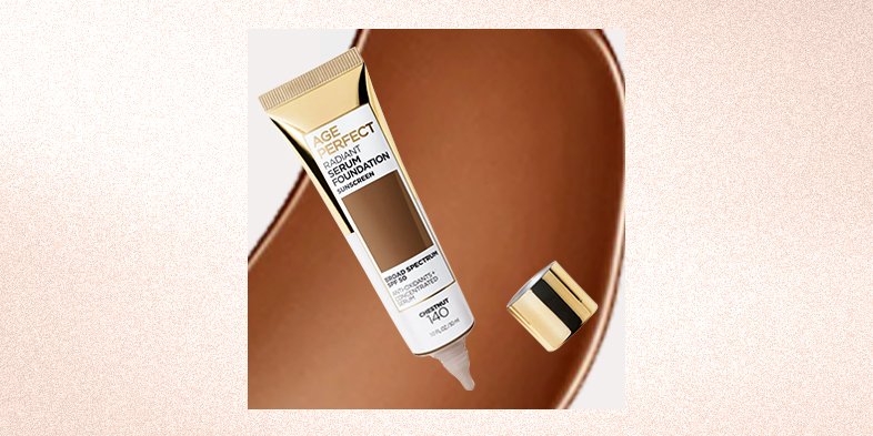 In Article Makeup Tips For Aging Skin Age Perfect Makeup Radiant Serum Foundation With SPF 50 Opt1
